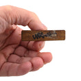 Load image into Gallery viewer, Signed Storm-Worn Sailing Ship Miniature with Distressed Sails
