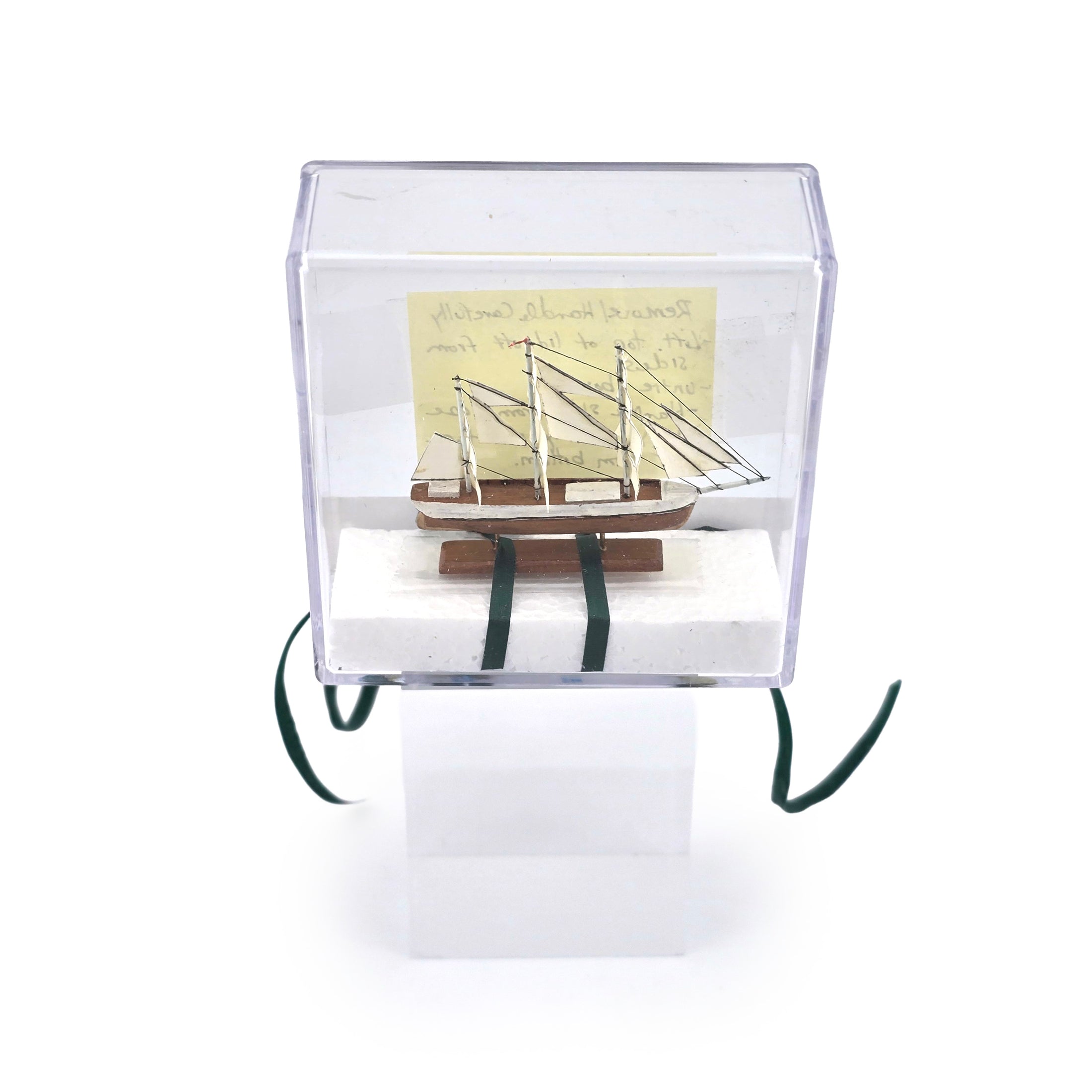 Unsigned Artisan "Comet" Clipper Ship Miniature Display Model