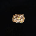 Load image into Gallery viewer, Miniature Shellwork Keepsake Trinket Box with Velvet Interior
