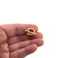 Load image into Gallery viewer, Miniature Shell Sailboat Sculpture OOAK Maritime Decor Display
