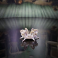 Load image into Gallery viewer, Miniature Shell Flower Sculpture OOAK Maritime Curiosity
