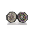 Load image into Gallery viewer, Miniature Pam Friend Double Sailor’s Valentine Hinged Love Box
