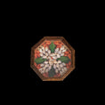 Load image into Gallery viewer, Unique Miniature OOAK Sailor’s Valentine Shell Mosaic Keepsake Box
