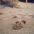 Load image into Gallery viewer, Miniature Coastal Driftwood Vignette with Crab & Shells #2
