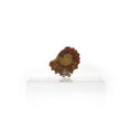Load image into Gallery viewer, Miniature Fossilized Ammonite Specimen on Sterling Silver Stand
