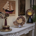 Load image into Gallery viewer, Miniature Fossilized Ammonite Specimen on Sterling Silver Stand

