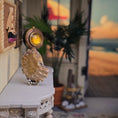 Load image into Gallery viewer, Miniature Fossilized Ammonite Specimen on Sterling Silver Stand

