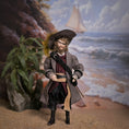 Load image into Gallery viewer, Handsome OOAK Swashbuckling Porcelain Pirate Gentleman Doll 1:12
