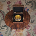 Load image into Gallery viewer, Nantasy Fantasy Ship’s Clock in Hinged Wood Presentation Box
