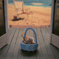 Load image into Gallery viewer, Miniature Shells & Corals Book with Shell Basket and Glass Specimen Jar Set
