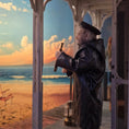 Load image into Gallery viewer, Miniature Nantasy Fantasy Leather & Brass Working Spyglass

