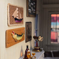 Load image into Gallery viewer, Miniature Nautical Wall Art Pair with Mounted Fish and Sailboat Plaque

