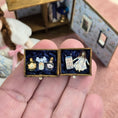Load image into Gallery viewer, Signed OOAK Toy Doll's House With Miniature Doll & Her Belongings for Dollhouse Child
