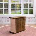Load image into Gallery viewer, Signed OOAK Toy Doll's House With Miniature Doll & Her Belongings for Dollhouse Child
