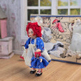 Load image into Gallery viewer, Tina Richardson Miniature Raggedy Ann Companion Doll & Presentation Set
