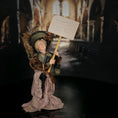 Load image into Gallery viewer, Gudrun Kolenda OOAK Street Preacher Lady Character Doll with Sign & Bible
