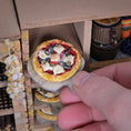 Load image into Gallery viewer, OOAK European Pizzeria & French Bakery 1:12 Market Storefront Diorama Japanese Artisan
