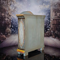 Load image into Gallery viewer, Hand-Painted OOAK Alpine Bauernschrank Folk Art Wardrobe by Aida Pravia of Spain
