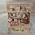Load image into Gallery viewer, Le Coffre d'Emilie Victorian Circus Toy Shop Display Hutch Miniature
