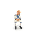 Load image into Gallery viewer, Darla Knox Sleeping Edwardian Sailor Little Boy Dollhouse Doll 1995 Clay OOAK
