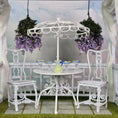 Load image into Gallery viewer, Hand-Blown Margarita Service for Four Dollhouse Miniature Set
