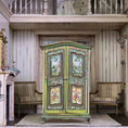Load image into Gallery viewer, Aida Pravia Hand-Painted Spanish Folk Art Armoire Wardrobe
