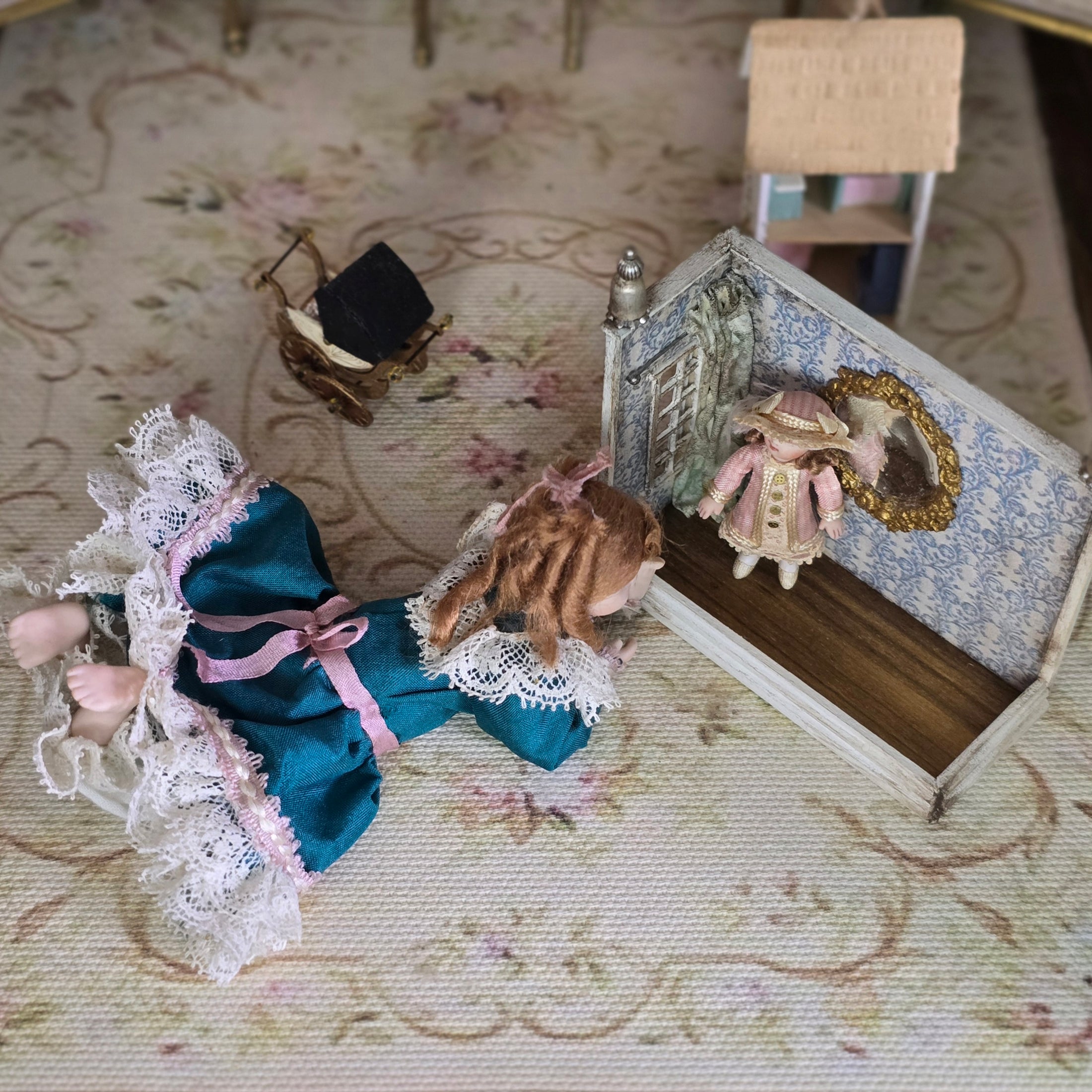 OOAK Miniature “Doll’s Doll” Edwardian Child’s Companion Doll