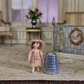 Load image into Gallery viewer, OOAK Miniature “Doll’s Doll” Edwardian Child’s Companion Doll
