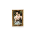 Load image into Gallery viewer, Ray Dicken The Younger Brother Bouguereau Framed Miniature Oil Painting
