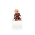 Load image into Gallery viewer, Catherine Muriere Blonde Toddler Boy with His Teddy Bear OOAK
