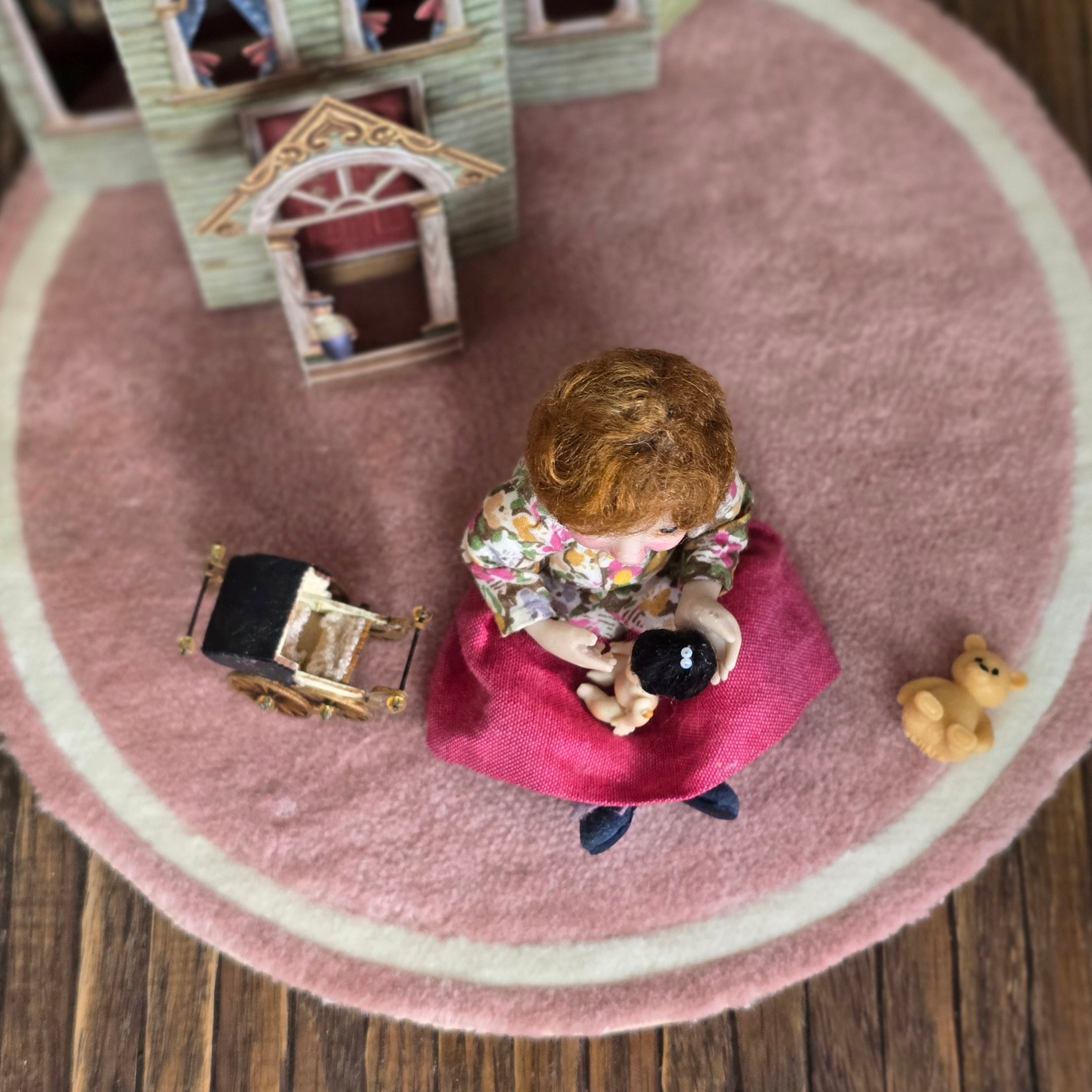 Catherine Muriere Little Girl Art Doll Dollhouse Bendable Limbs