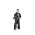 Load image into Gallery viewer, Clay Poseable Victorian Gentleman Dollhouse Doll in Silk Tailcoat
