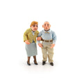 Load image into Gallery viewer, Julian Martinez Clay Aging "Still in Love" Couple Dollhouse Dolls France
