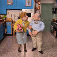 Load image into Gallery viewer, Julian Martinez Clay Aging "Still in Love" Couple Dollhouse Dolls France
