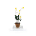 Load image into Gallery viewer, Yellow Oncidium Orchid in Terracotta Pot Miniature Dollhouse
