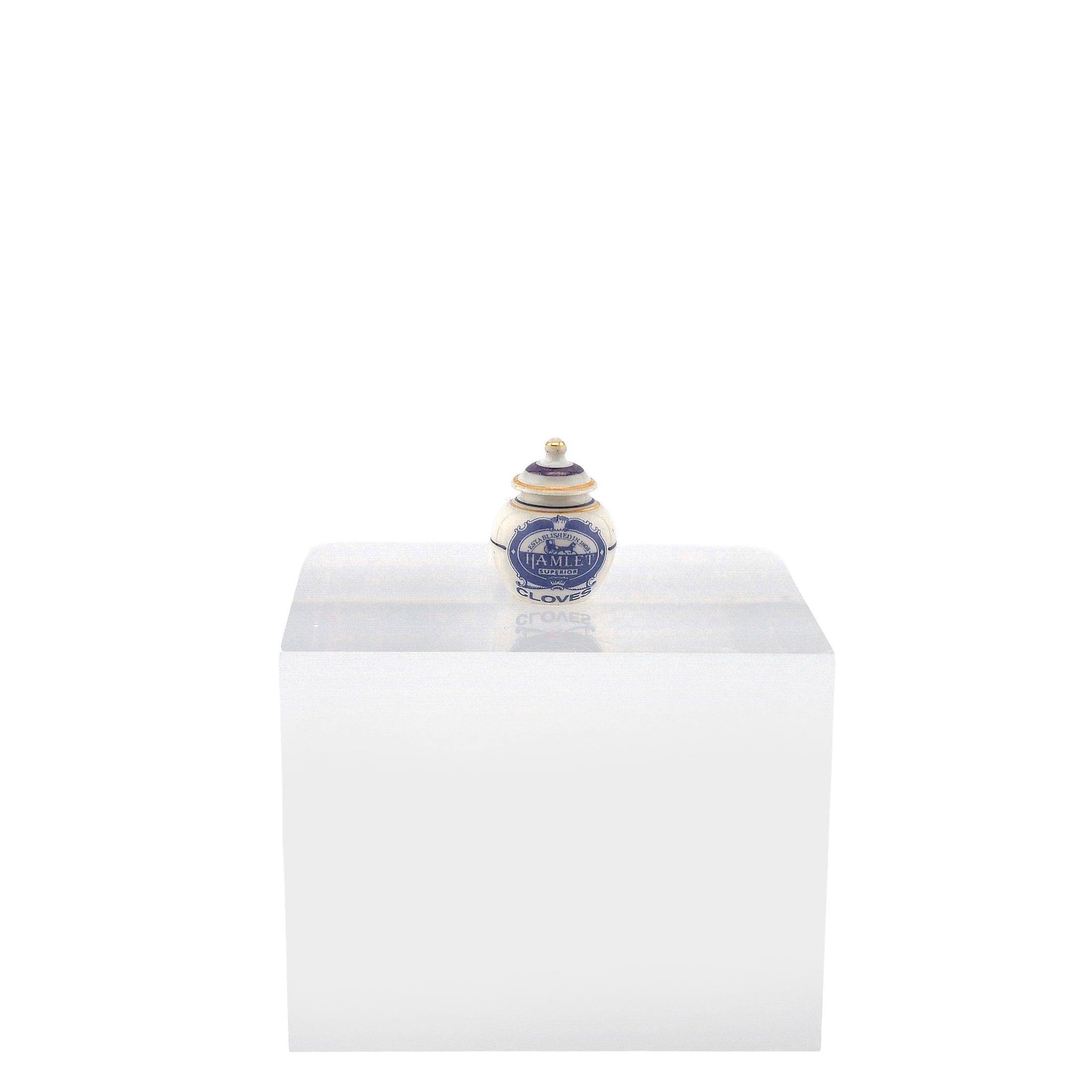 Terry Curran Hamlet Cloves Lidded Porcelain Spice Jar