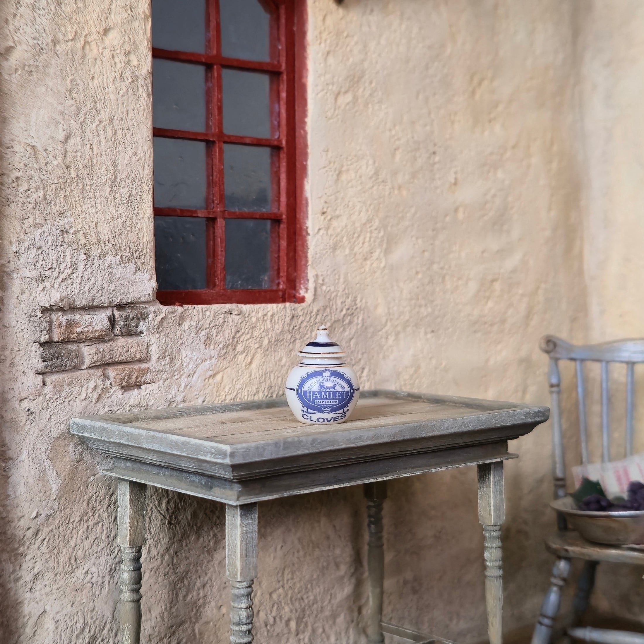 Terry Curran Hamlet Cloves Lidded Porcelain Spice Jar