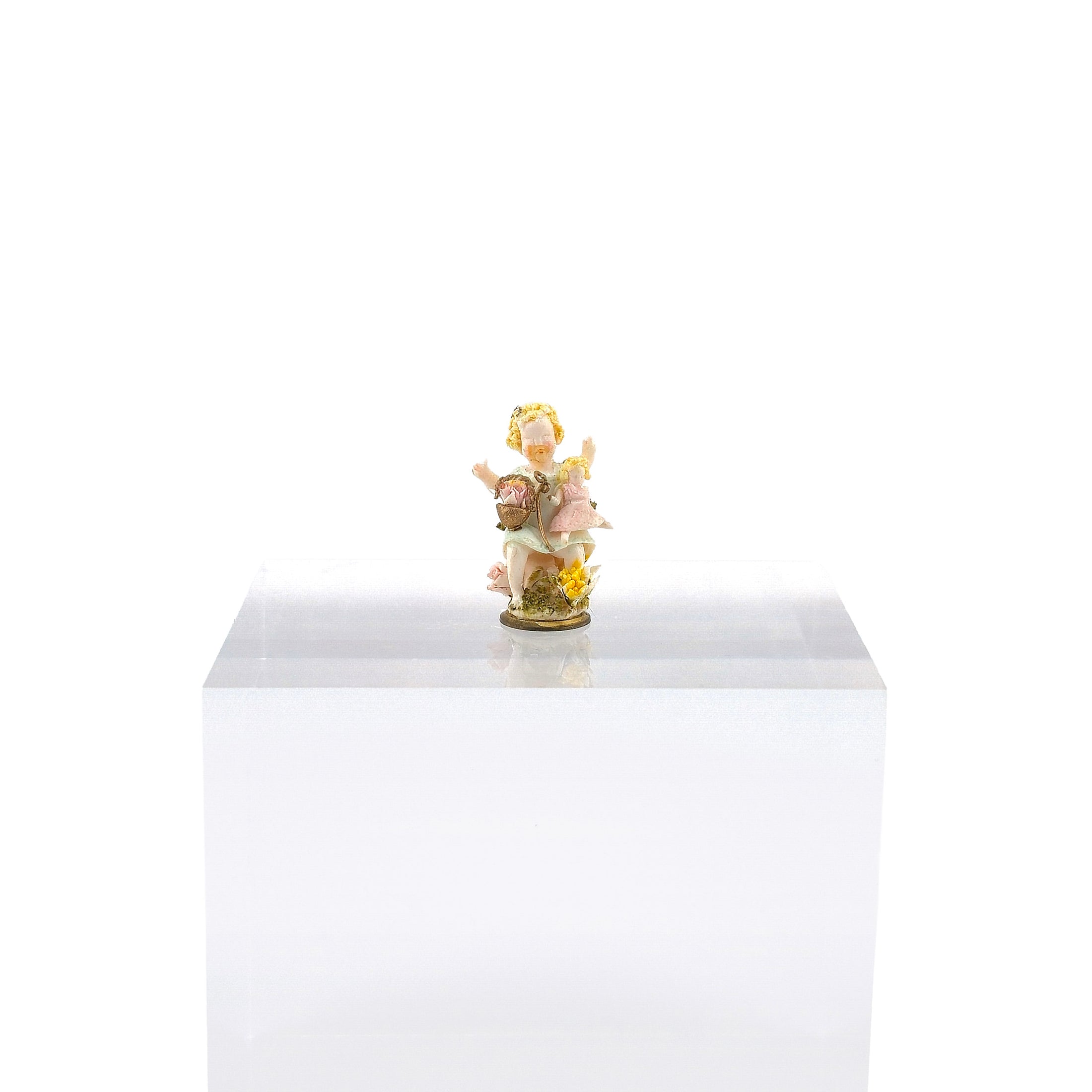 Maria Victoria Heredia Guerbos Sculpted Porcelain Child Figurine