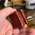 Load image into Gallery viewer, Pat Boldt Leather Trunk & Porcelain Toys Diorama OOAK Nursery Decor
