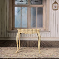 Load image into Gallery viewer, Custom Painted and Distressed French Provincial Side Table Bespaq
