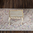 Load image into Gallery viewer, Custom Painted and Distressed French Provincial Side Table Bespaq
