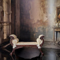 Load image into Gallery viewer, Silk Upholstered Regency Window Bench, Nicole Walton Marble and Judee Williamson
