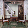 Load image into Gallery viewer, Mark Gooch Silk Upholstered Chippendale Ribbon Back Armchair #2
