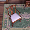 Load image into Gallery viewer, Mark Gooch Silk Upholstered Chippendale Ribbon Back Armchair #2
