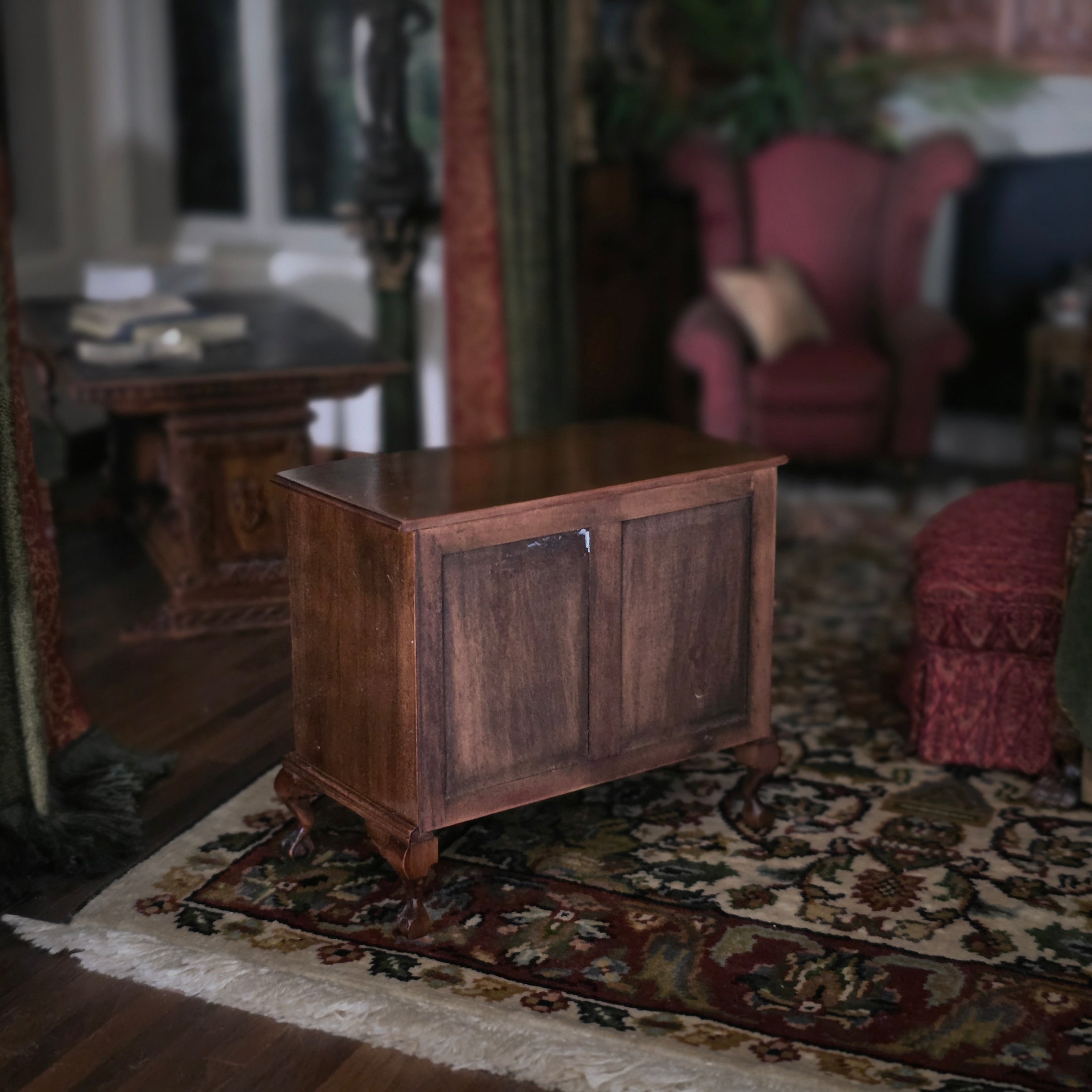 Chippendale Serpentine Front Chest of Drawers Mark Gooch