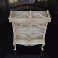 Load image into Gallery viewer, RARE 1:12 Millie & Ferd Sobol Chippendale Display Cabinet on Stand 1995
