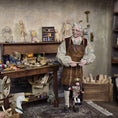 Load image into Gallery viewer, 1:12 Royal Prince or Young King Marionette Puppet by Loretta Kasza
