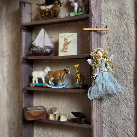 Fairy Wood Nymph Marionette Puppet Doll by Almudena Gonzalez