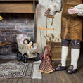 Load image into Gallery viewer, Henry VIII Wife #1 Catherine of Aragon Marionette Puppet Doll by Almudena Gonzalez
