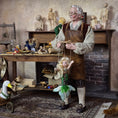 Load image into Gallery viewer, Blonde Fantasy Mermaid Marionette Puppet by Loretta Kasza 1:12
